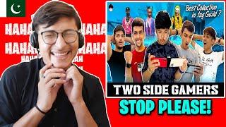 Pakistani Reaction on Free Fire Player Two Side Gamer