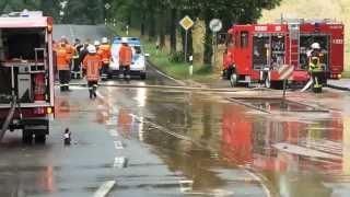 Starkregen im Landkreis Hameln-Pyrmont 24.07.2013