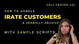 How to Handle Irate Customers in a Call Center (WITH SCRIPTS)