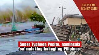 Super Typhoon Pepito, naminsala sa malaking bahagi ng Pilipinas | Kapuso Mo, Jessica Soho