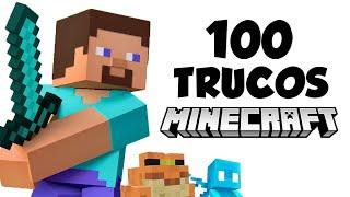 100 TRUCOS y CONSEJOS de MINECRAFT