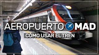  el tren del aeropuerto de MADRID | paso a paso #139