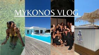 Mykonos, Greece Travel Vlog | birthday celebrations, luxury villas, beach clubs & SO MUCH FUNN!!