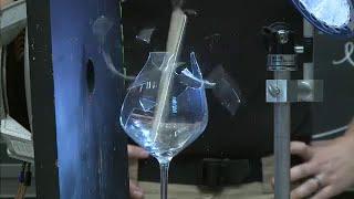 Best Demonstration of Resonance -MIT professor demonstrates how glass breaks due to forced resonance