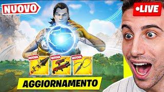 AGGIORNAMENTO OGGI! Tante NUOVE ARMI + Nuova Skin di MIDA FUORILEGGE! Fortnite ITA Live