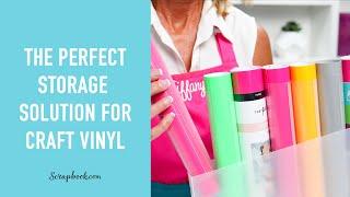 Craft Organization System For Your Vinyl | Scrapbook.com