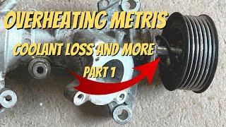 2015 Mercedes Metris water pump replacement