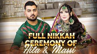 Hila & Massi Full Nikkah Video | Islamic Nikkah | Afghan Nikkah | Afghan Wedding