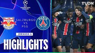 HIGHLIGHTS - RB Salzburg vs PSG | UEFA Champions League 24/25 | TUDN