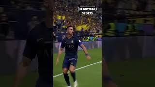 Cristiano Ronaldo does traditional Saudi dance goal celebration! 