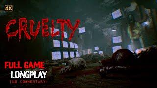 Cruelty - (Japanese-made slasher horror) Full Game Longplay Walkthrough | 4K | No Commentary