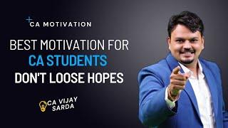  Motivation By Vijay Sarda Sir  CA Motivation  motivation for ca students ️‍