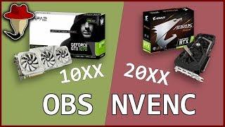 Is it REALLY worth paying more? Streaming with Geforce 10xx VS 20xx, old and new Nvenc