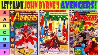 LET'S RANK John Byrne's AVENGERS Run! ALL Covers Best and Worst Ranking comics comic books Top