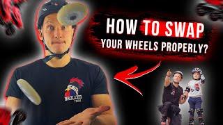 HOW TO SWAP YOUR WHEELS PROPERLY ON INLINE SKATES? How to do it quickly and efficiently?