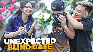 UNEXPECTED BLIND DATE kay LAMINZU!! (Kilig na kilig)