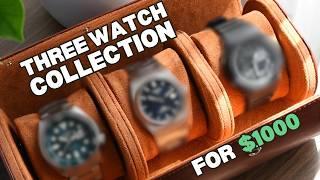 The Only 3 Watches You Will Ever Need ($1000 Collection)