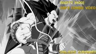 Raditz MOD DBFZ combo video by Talios Drakei | Dragon Ball FighterZ