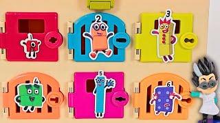 Best Pretend Play Number Blocks Video For Toddlers | Learning Colors and Shapes with Puzzles
