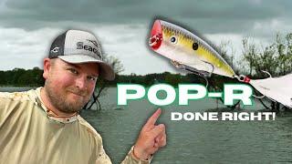 MOST Anglers Don’t Fish A POP-R Correctly!!  Try This PROVEN Retrieve!