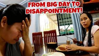 BIG DAY Turned To DISAPPOINMENT | What Happened! + Watch Mariben, Dennis and I Do The Boodle Fight!