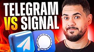 "Signal Exposto"! Telegram acusa Signal de possuir DIVERSAS FALHAS