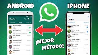 Como Pasar WHATSAPP de Android a iPhone | Mejor Método 2024