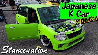 Japanese K Car MIRA GINO | KELISA | STANCENATION | JAPAN CAR EVENTS