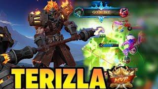 TERIZLA BEST BUILD 2024 | BUILD TOP GLOBAL TERIZLA GAMEPLAY | 