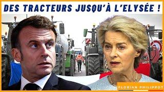 « Des tracteurs jusqu’à l’Élysée ! » : la révolte paysanne explose !