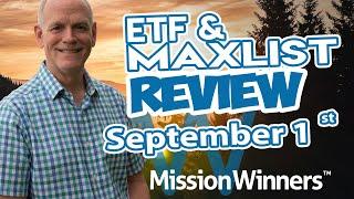 Unlocking ETF Trends: Weekly Market Review & MAXLIST Highlights - Sep 01, 2024