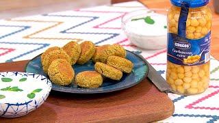 Falafels deliciosos con salsa de yogurt