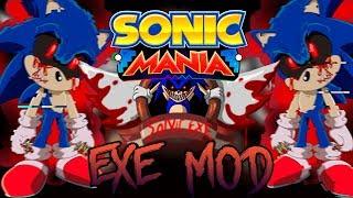 Sonic Mania - Sonic.EXE Demo Mod v.0.3. (обзор мода)