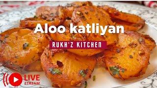 Rukh'Z Kitchen is live!Aloo Ki Katlian | Chatpati Masaledar Aloo Ki Katli Recipe | Rukh'Z Kitchen