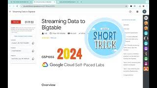 [2024] Streaming Data to Bigtable || #qwiklabs || #GSP1055 ||  [With Explanation️]