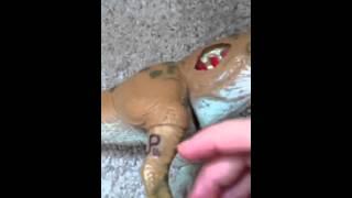 Jurassic park young t-Rex toy review