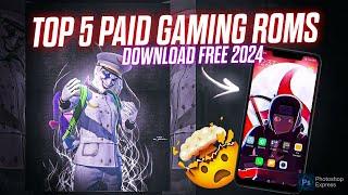 [ 60 FPS ] Top 5 best Paid Roms For Poco F1 in 2024  Now Available For FREE !!
