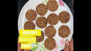 Healthy Sesame Snap | Easy Recipe