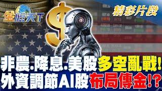 非農.降息.美股多空亂戰！ 外資調節AI股布局傳金！？｜金臨天下 20240610 @tvbsmoney