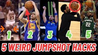 5 Weird Jumpshot Hacks That Best NBA Shooters Use | Fix Your Jumpshot In Less Than 30 Minutes
