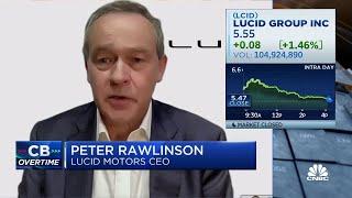 Lucid CEO Peter Rawlinson: Aston Martin partnership adds value as a validation point