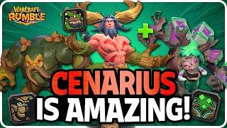 Cenarius Is CRAZY GOOD! New Best Leader?? | Warcraft Rumble