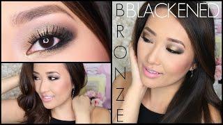 BLACKENED BRONZE | FULL DRUGSTORE EYE MAKEUP TUTORIAL | Sultry Summer Nights | hollyannaeree