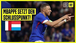 Mbappe Man of the Match & Clauss haut Knaller raus: Frankreich - Luxemburg | Testspiel | DAZN