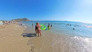 CLEOPATRA BEACH WALK ‍️ALANYA TURKEY    four k. videos on youtube【4k】️