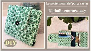 le porte monnaie porte cartes nathalie couture easy