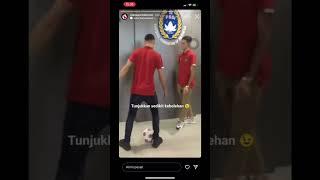 Ivan Jenner dan Justin Hubner menyambangi kantor PSSI untuk mengurus berkas² dokumen KTP