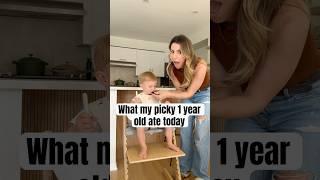 What My Picky 1-Year-Old Actually Ate Today ️ (Brace Yourself)