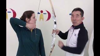 Archery training for beginner, Kim,Hyung-Tak Archery