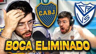 BOCA ELIMINADO POR VÉLEZ | ASÍ LO SUFRIÓ LA COBRA